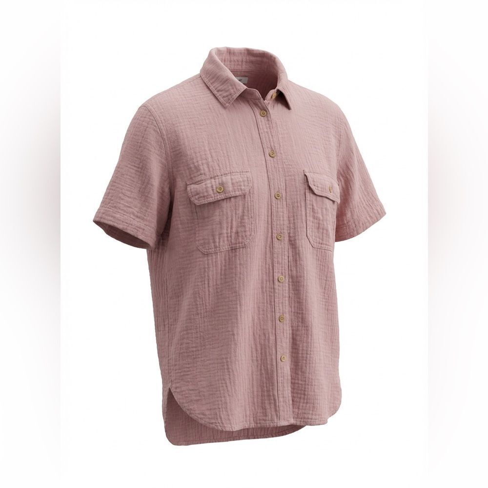 Men's Madewell Pink Short Sleeve Shirt size XS